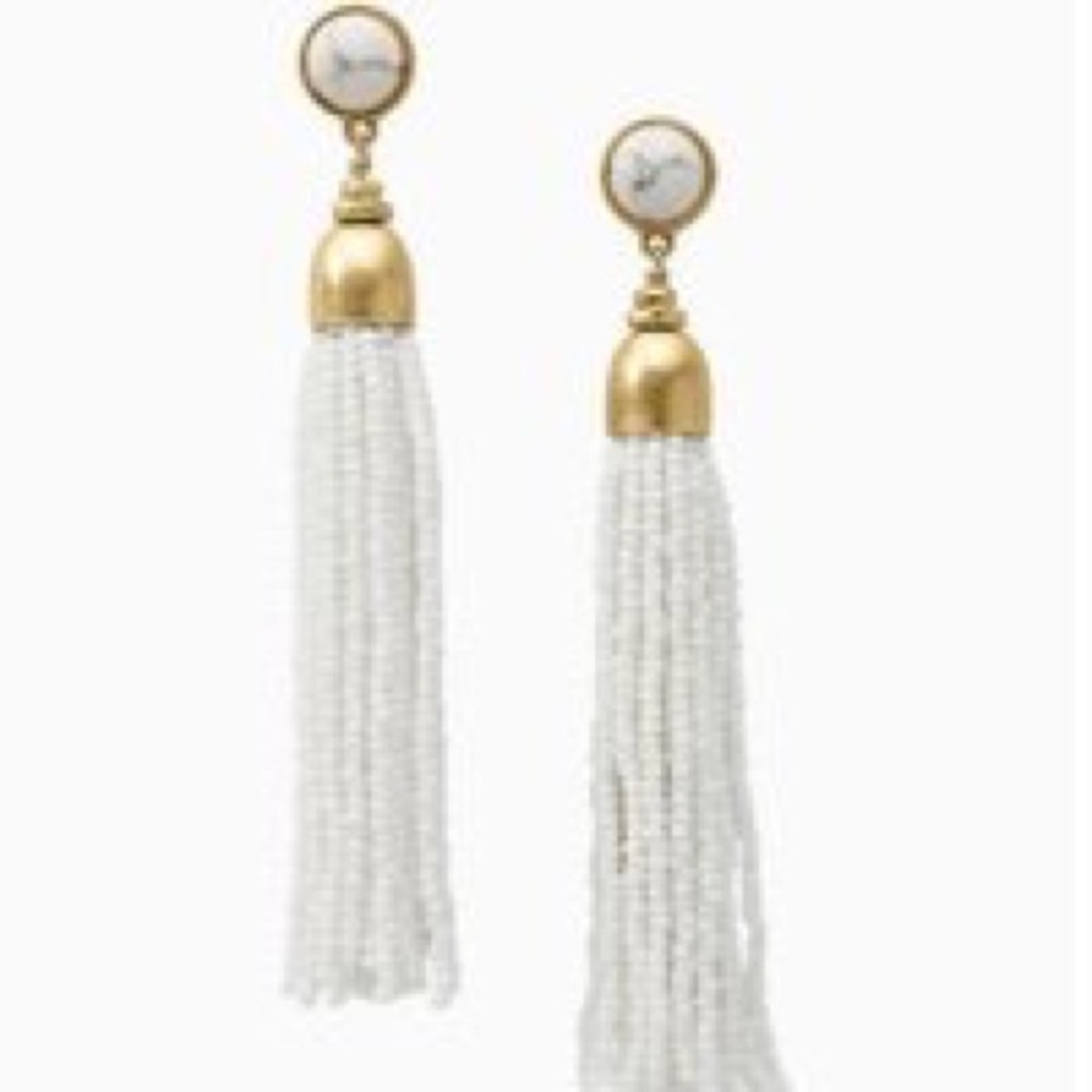 Stella & Dot Gita Tassel Earrings